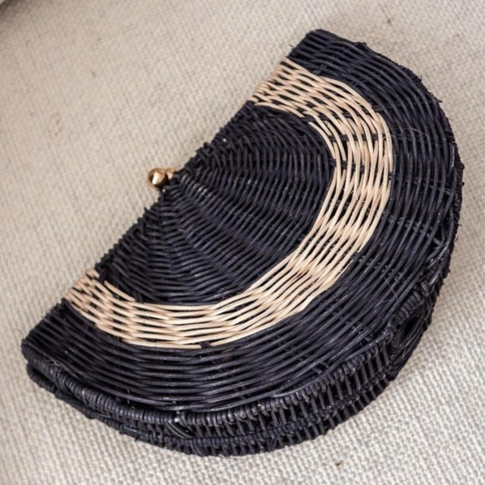 Tabitha Brown x Target‎ Wicker Clutch Handbag - Picture 3 of 5